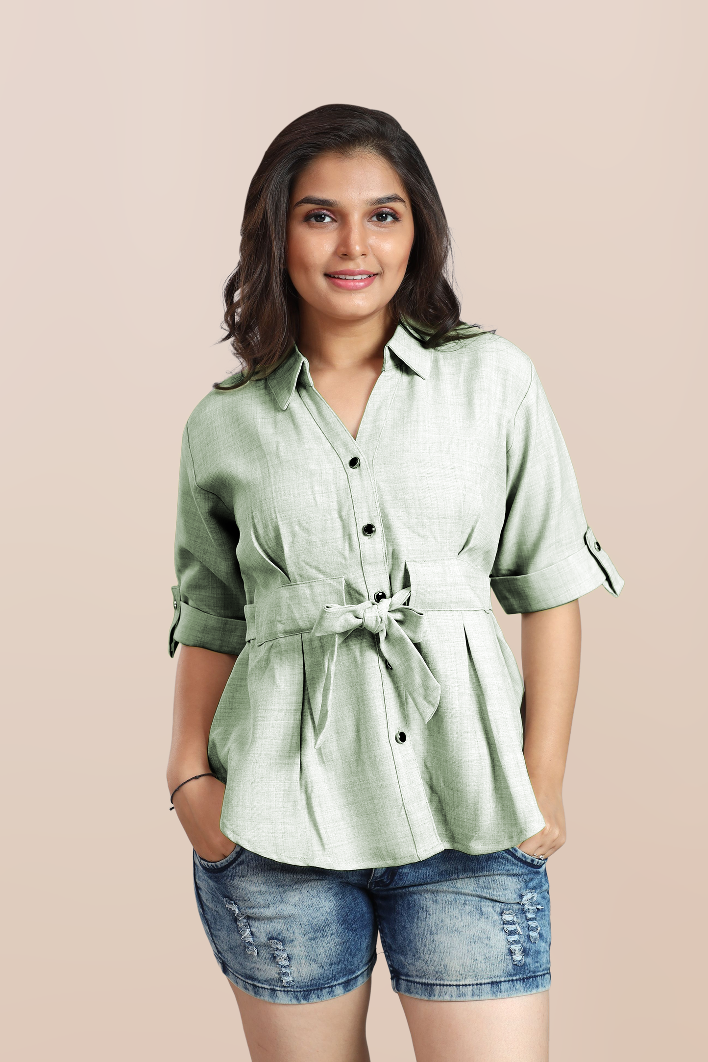 Belted Grace Shirt
