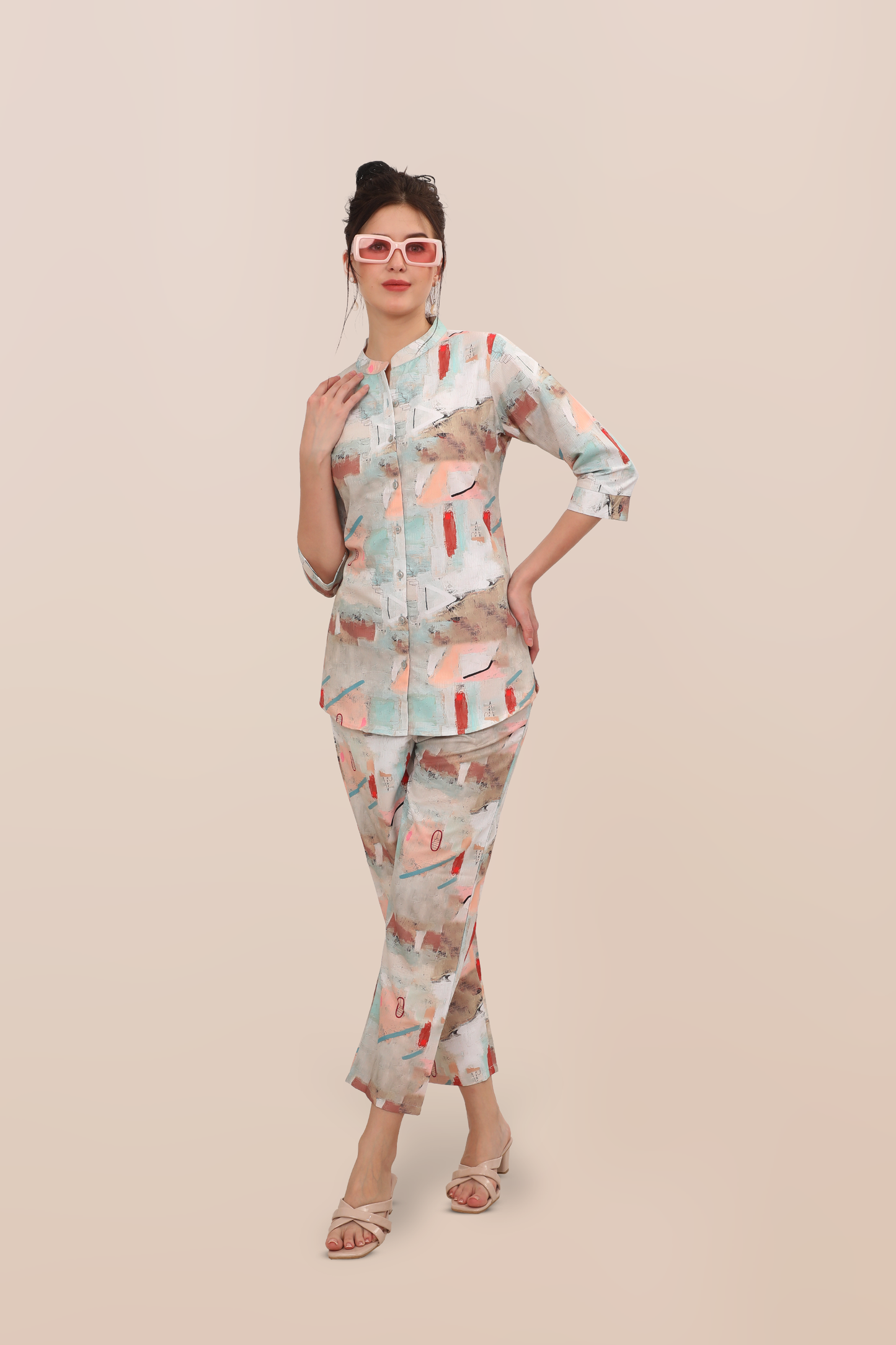 Brushstroke Pastel Co-ord Set