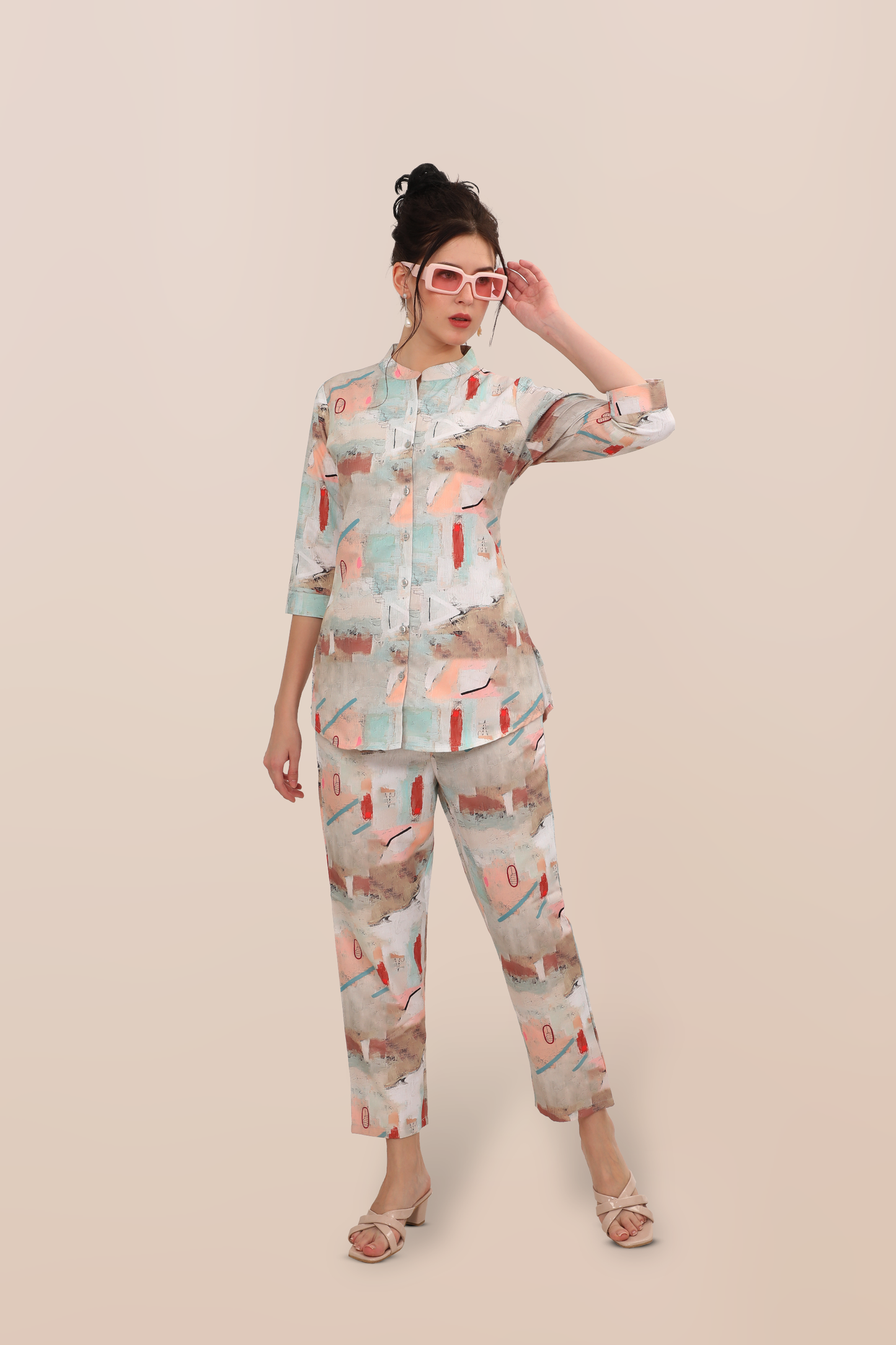 Brushstroke Pastel Co-ord Set