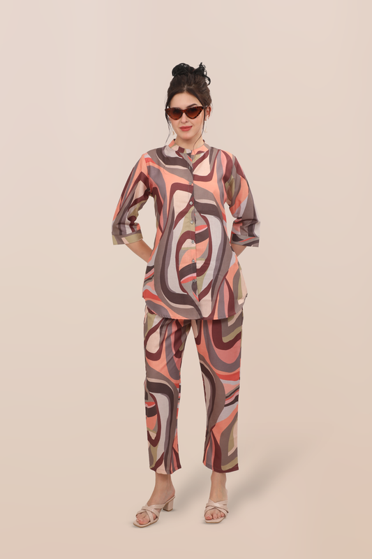 Retro Swirl Co-ord Set