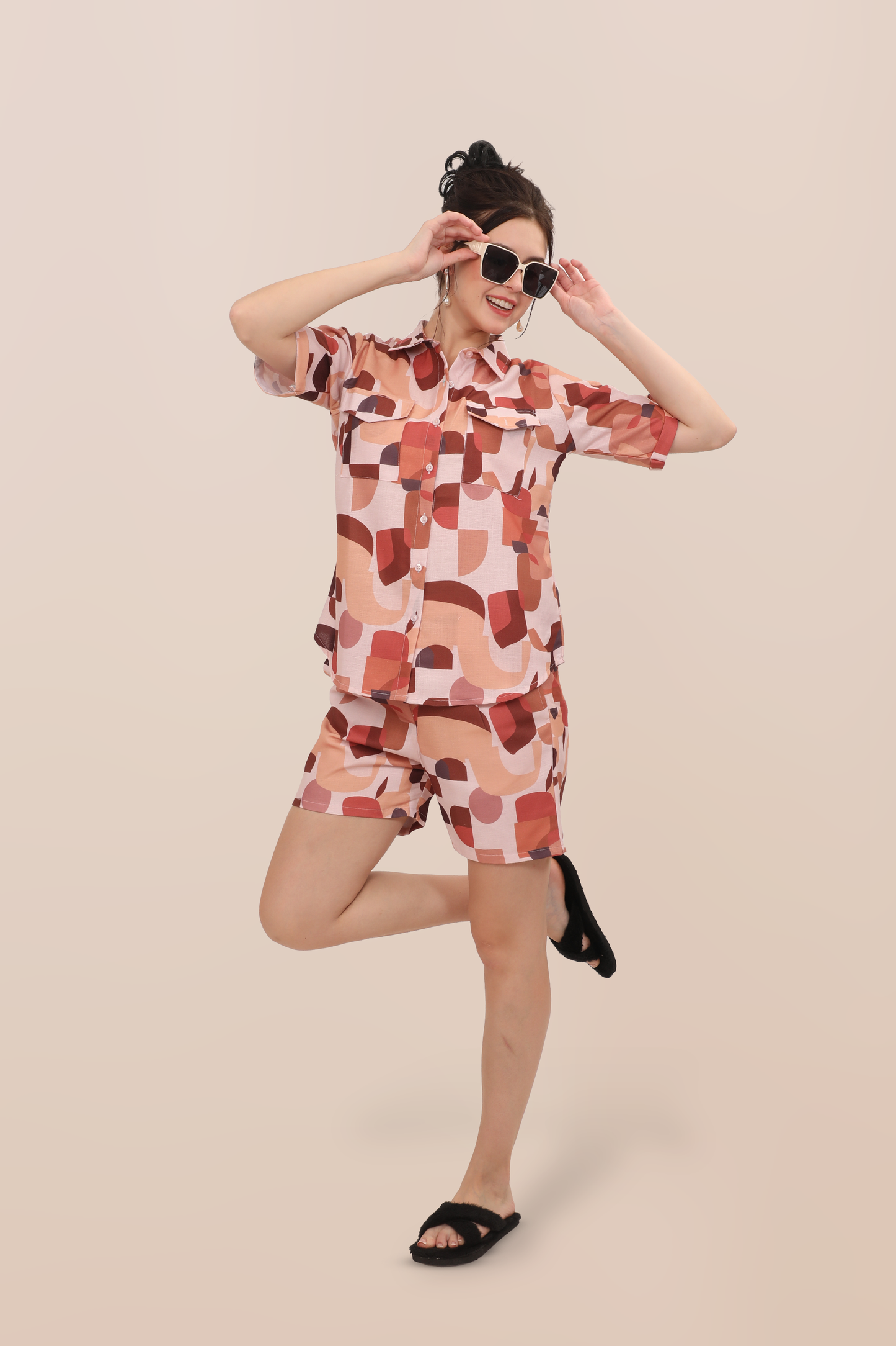 Peach Pop Co-ord Set