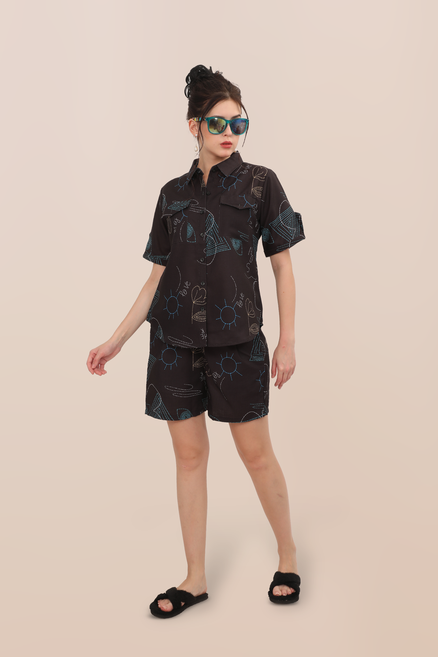 Sunlit Scribbles Co-ord Set