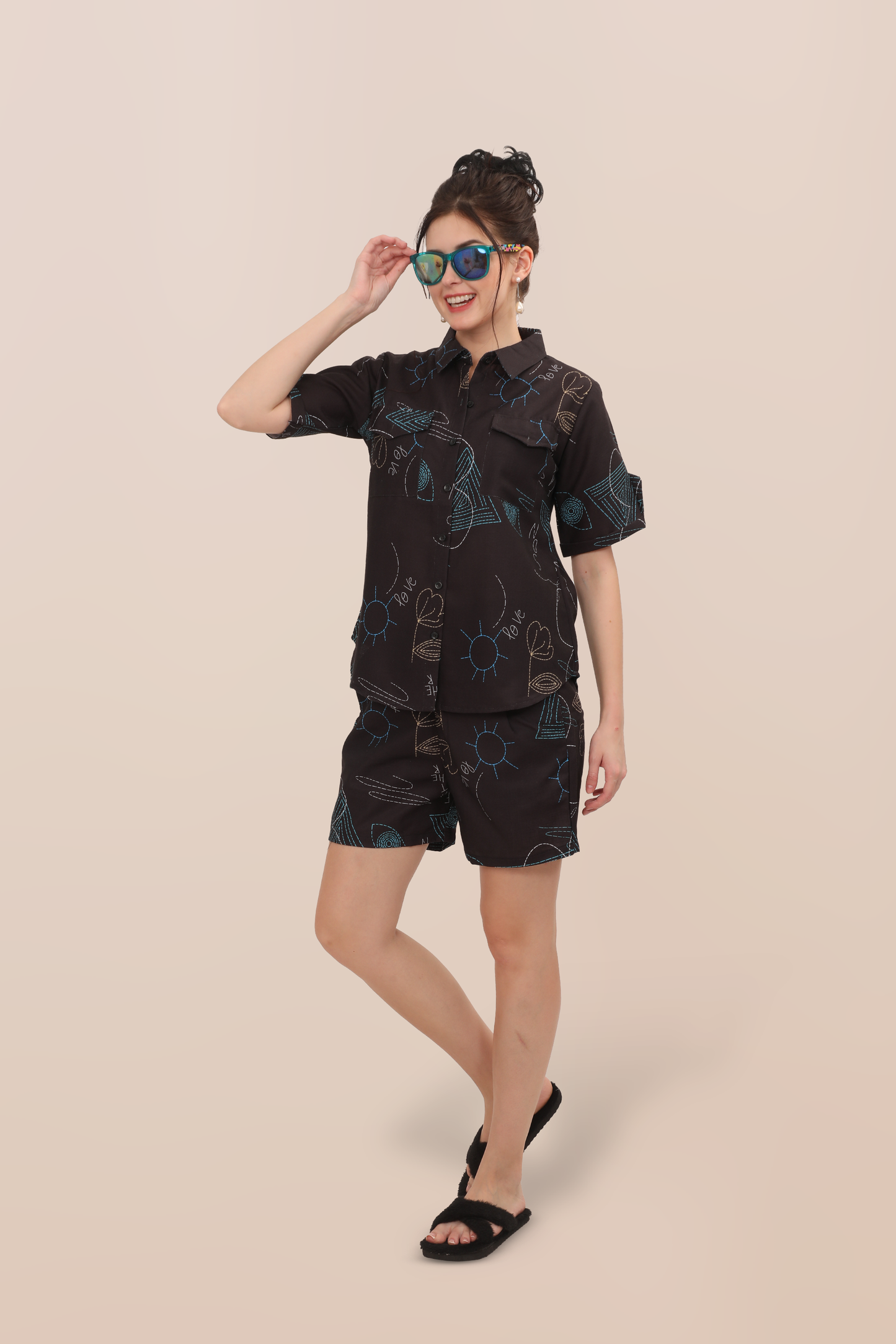 Sunlit Scribbles Co-ord Set