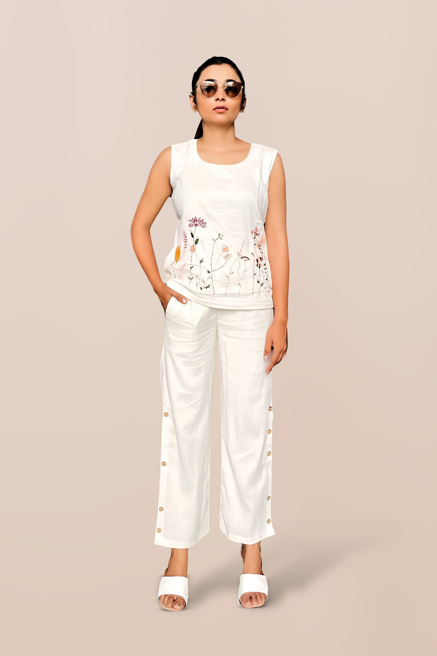 Whisper Meadow – Embroidered Co-ord Set