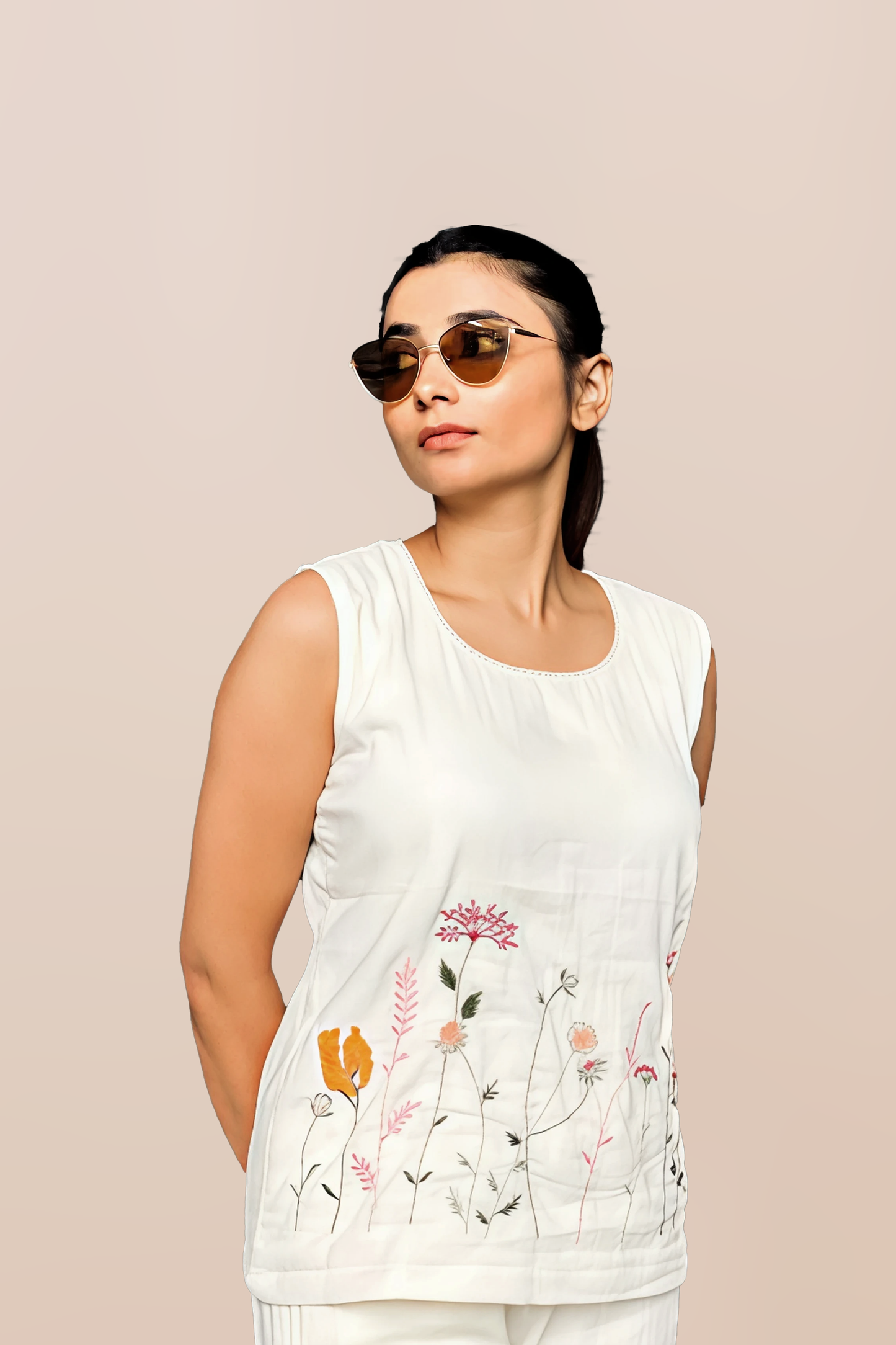 Whisper Meadow – Embroidered Co-ord Set