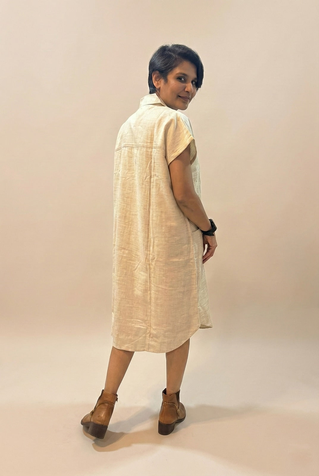 Breeze Pocket Linen Dress