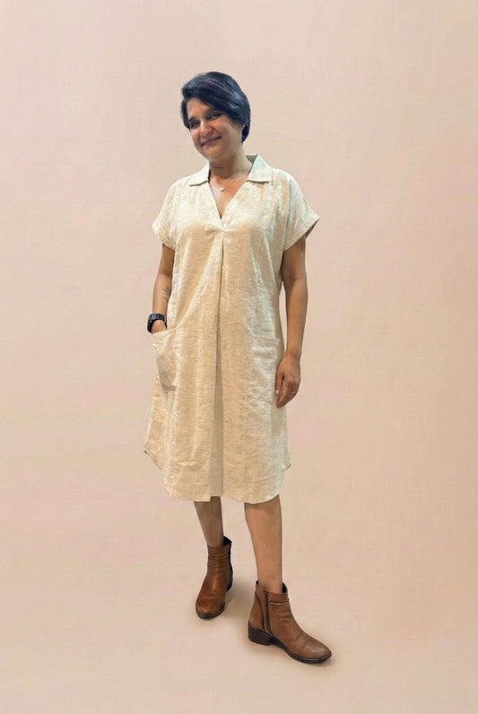 Breeze Pocket Linen Dress