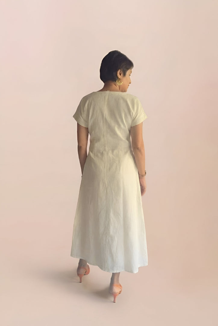 Ivory Breeze Button-Down Set