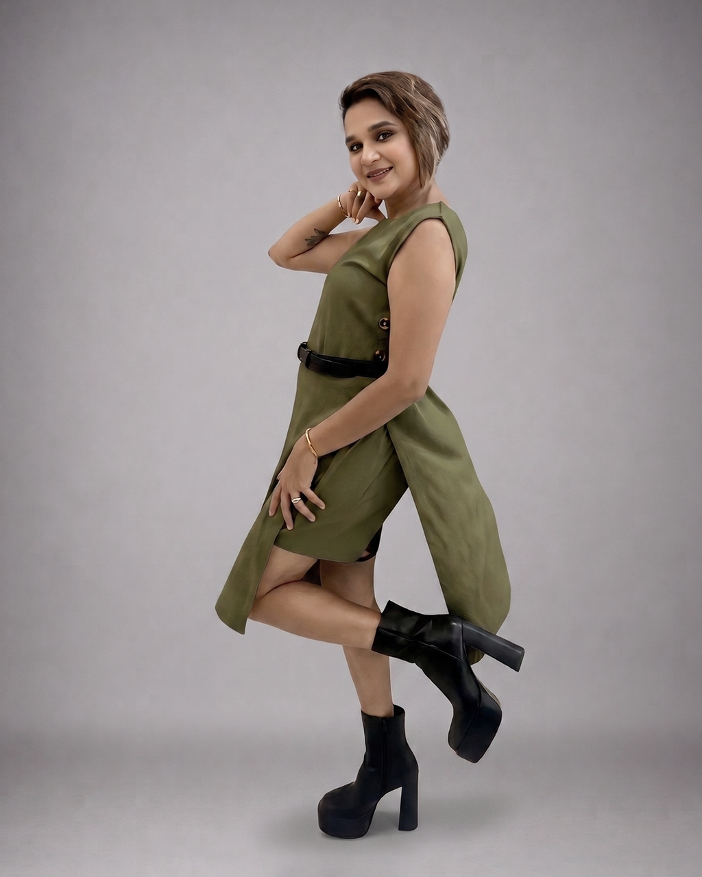 Aura Flow Dress