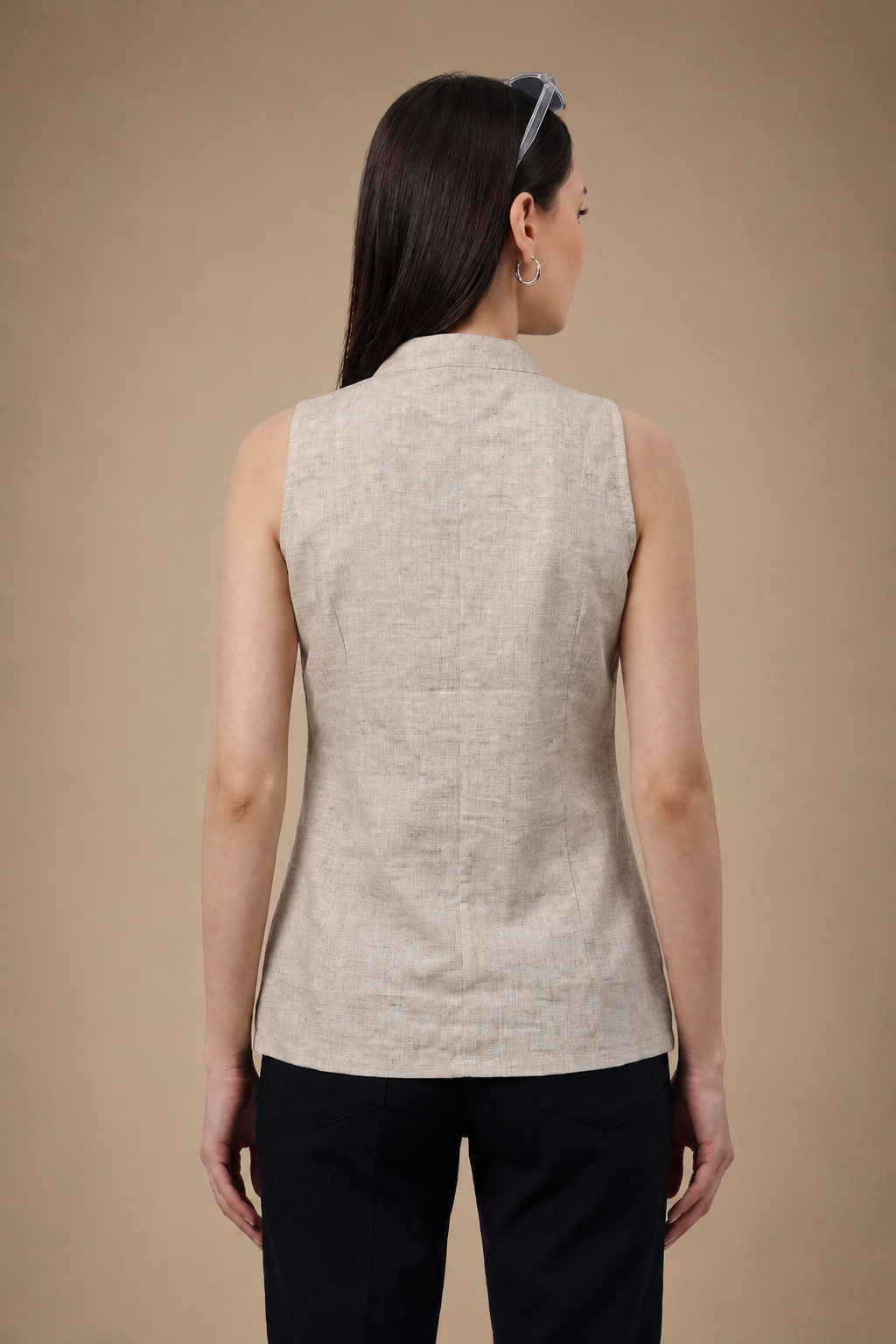 The Serene Collar Top