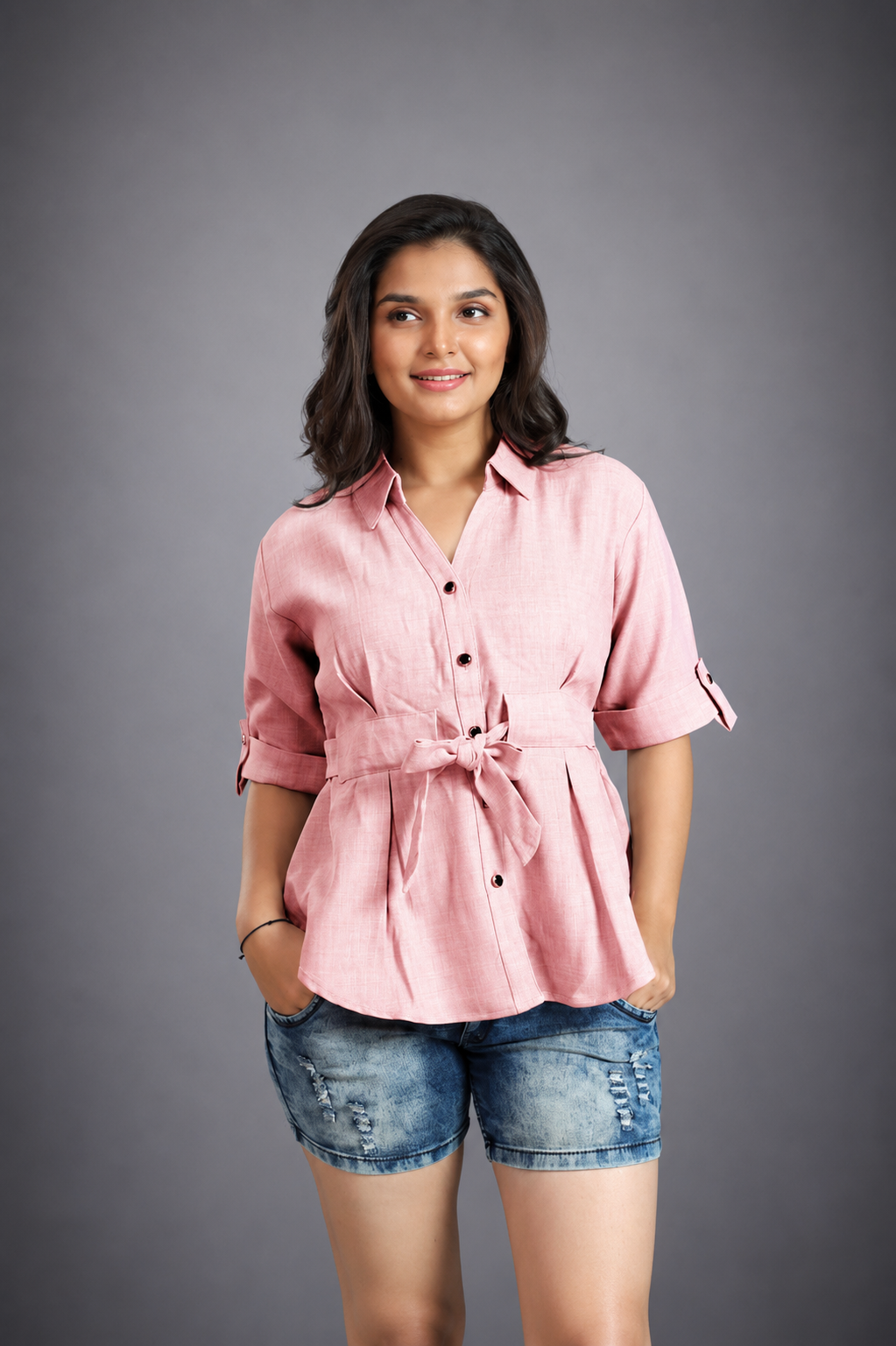 Belted Grace Shirt