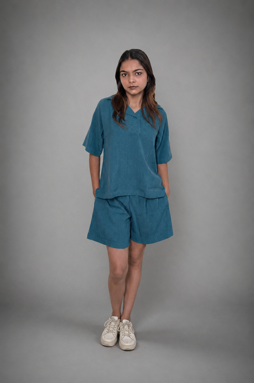 Azure Ease Co-ord Set