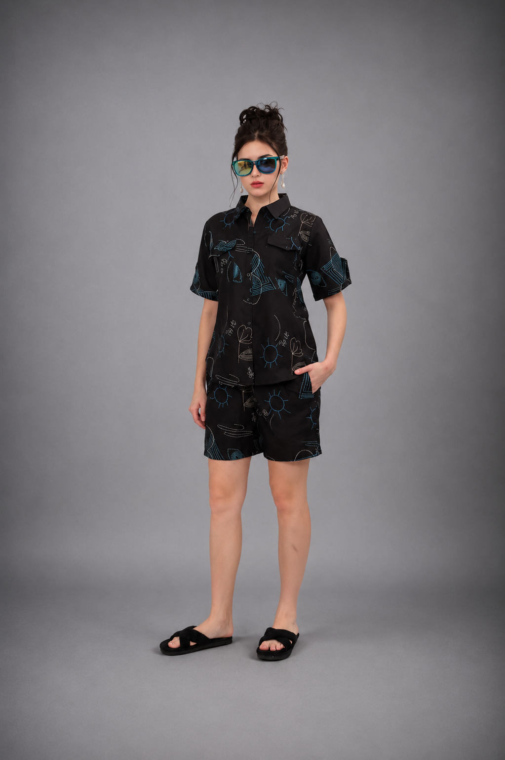 Sunlit Scribbles Co-ord Set