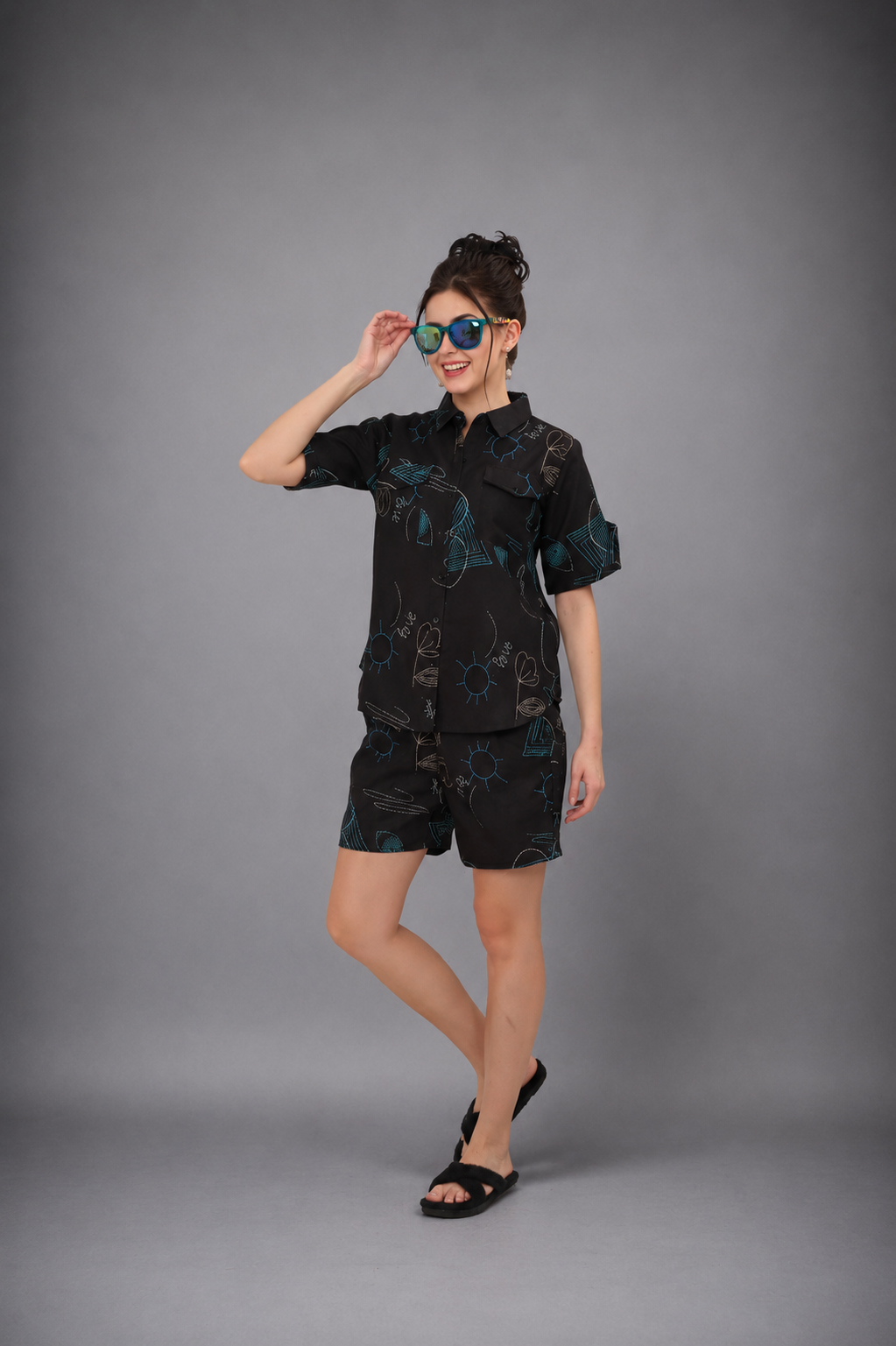 Sunlit Scribbles Co-ord Set