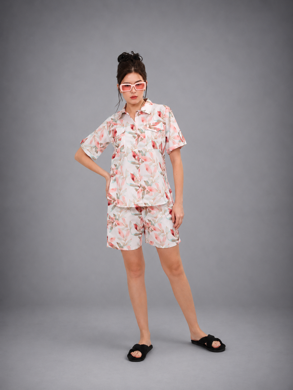 Chic Floral Lounge Set