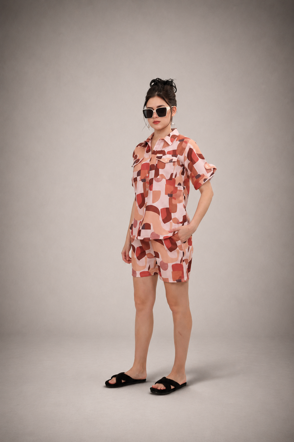 Peach Pop Co-ord Set