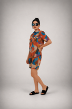 Modern Geometric Lounge Co-ord Set