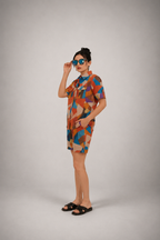 Modern Geometric Lounge Co-ord Set