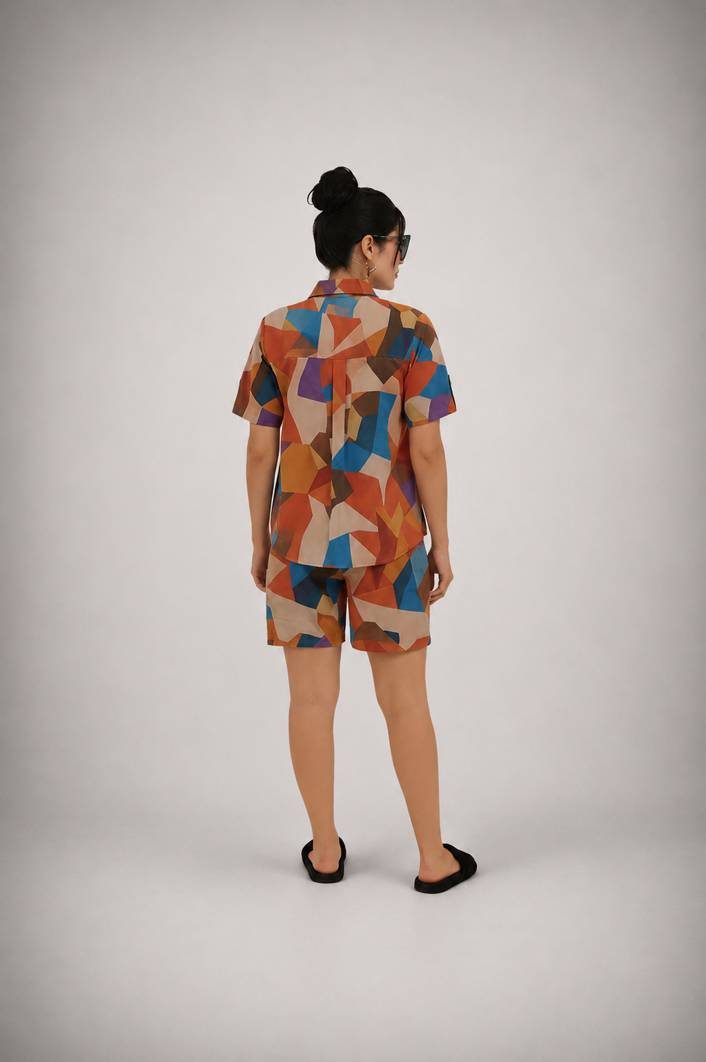 Modern Geometric Lounge Co-ord Set