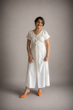 Ivory Breeze Button-Down Set