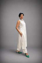 Serene Slit Linen Co-ord Set