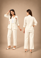 Precision Edge Embroidered Top & Bottom