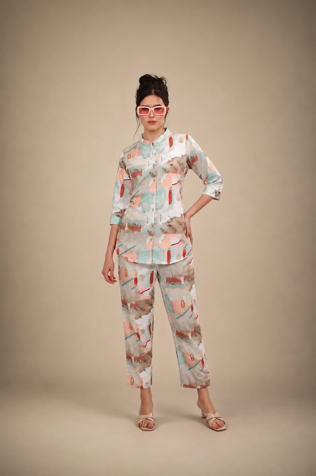 Brushstroke Pastel Co-ord Set