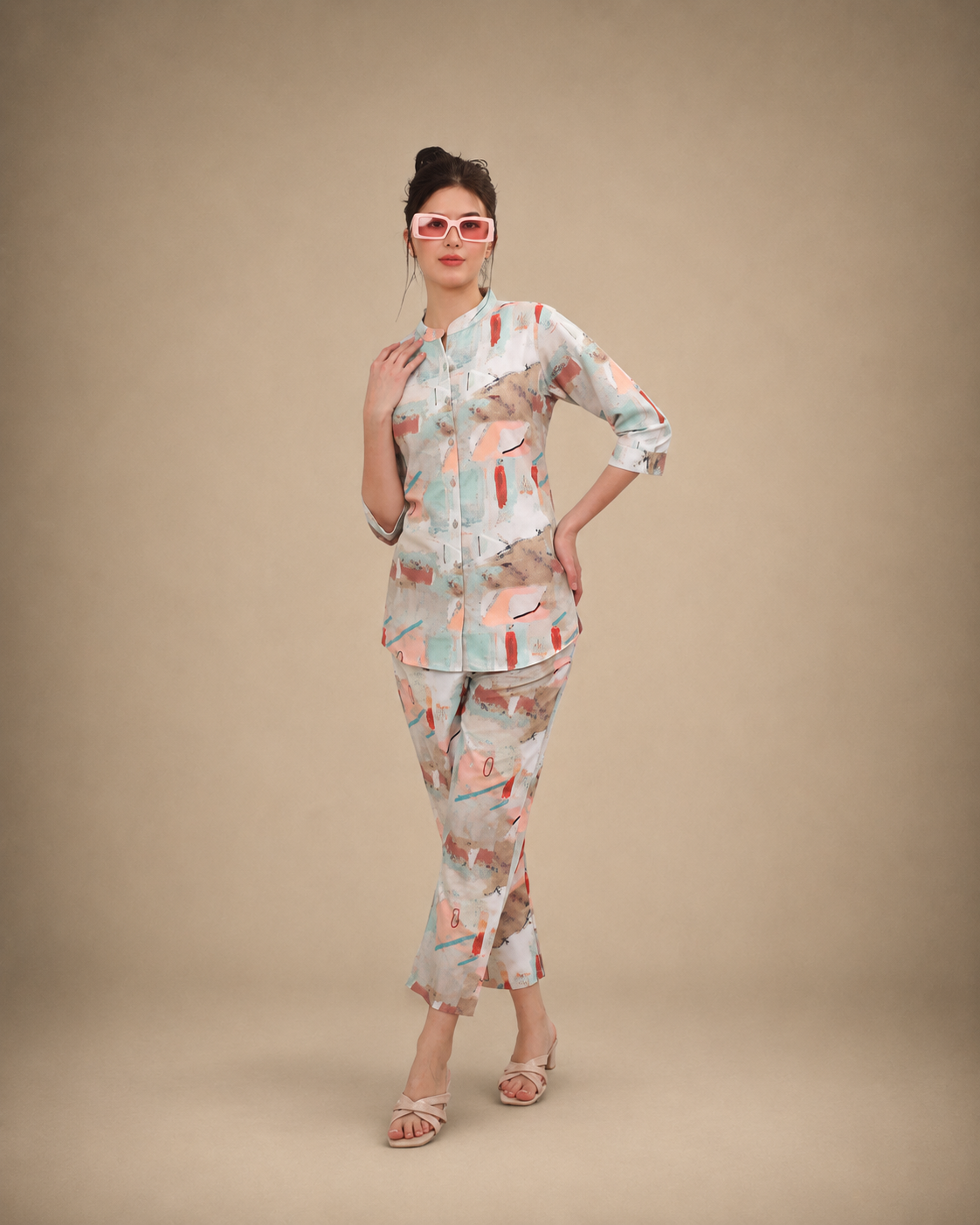 Brushstroke Pastel Co-ord Set