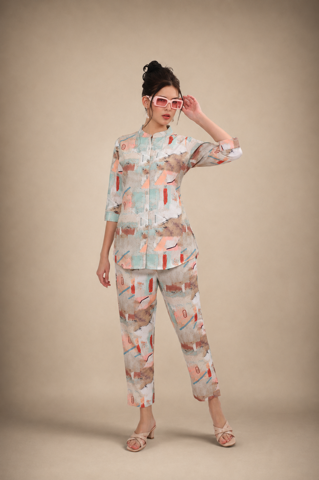 Brushstroke Pastel Co-ord Set