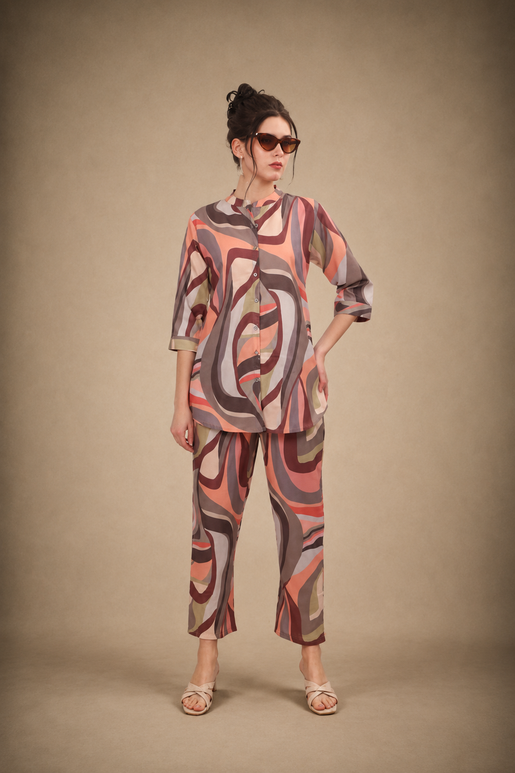 Retro Swirl Co-ord Set