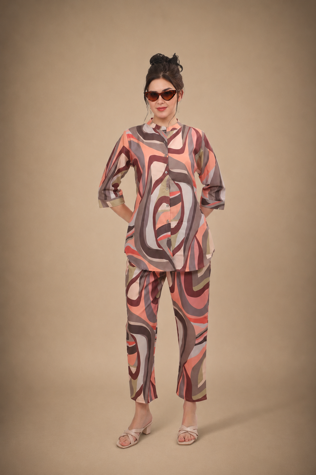 Retro Swirl Co-ord Set