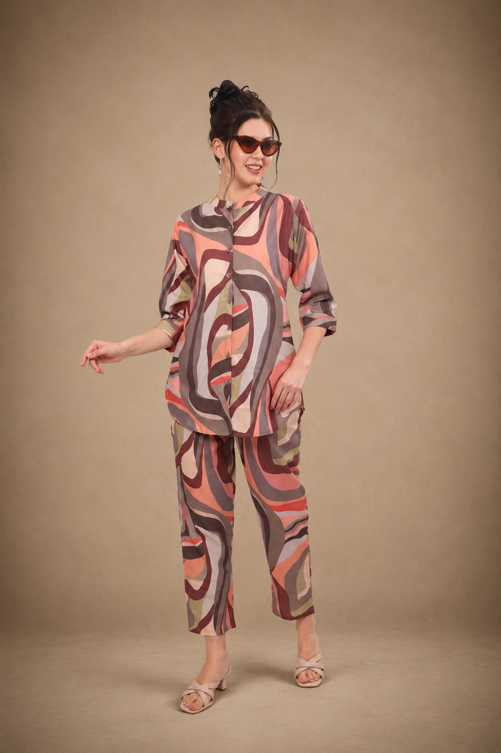 Retro Swirl Co-ord Set