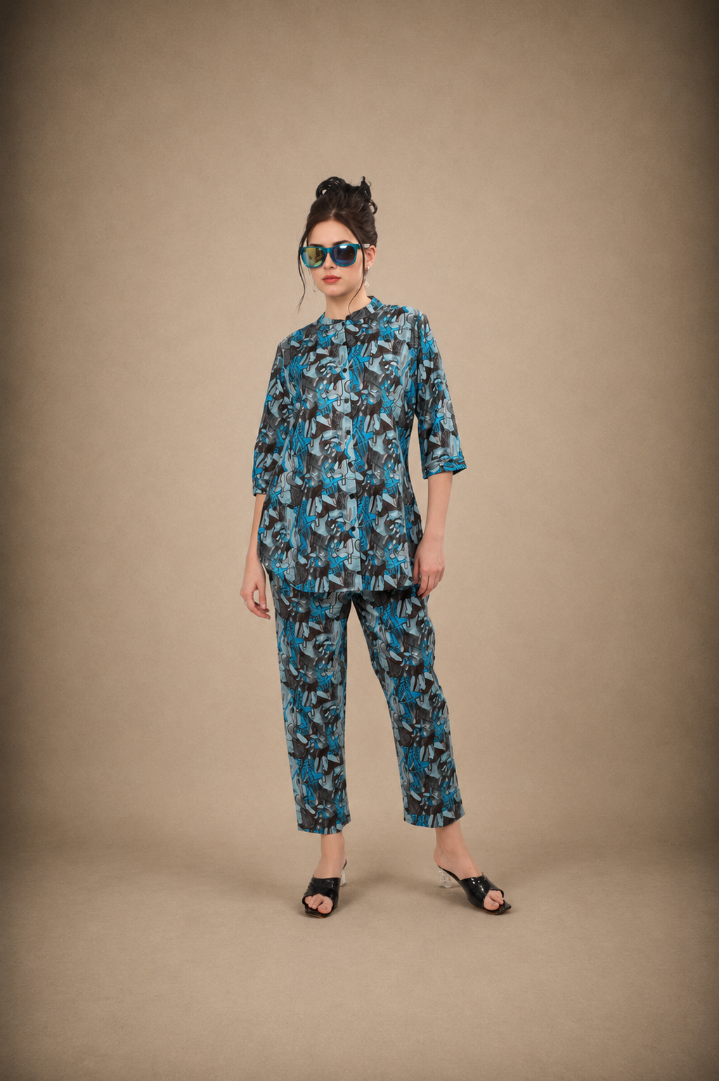 Electric Bloom Co-ord Set
