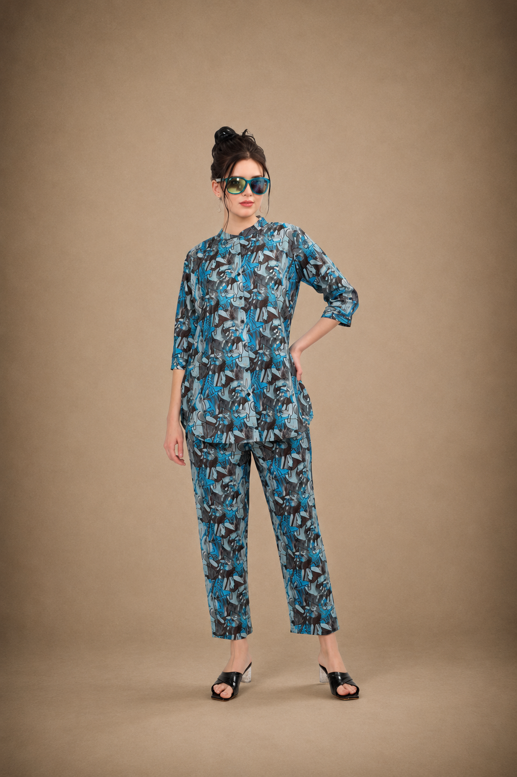 Electric Bloom Co-ord Set