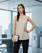 The Serene Collar Top