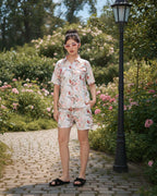 Chic Floral Lounge Set