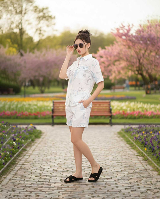 Glossy Scribbles Co-ord Set