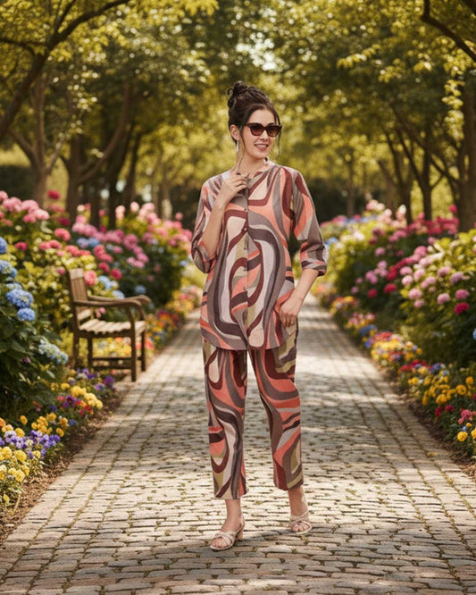 Retro Swirl Co-ord Set