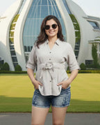 Belted Grace Shirt