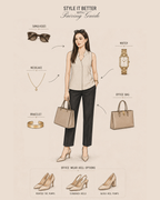 The Serene Collar Top