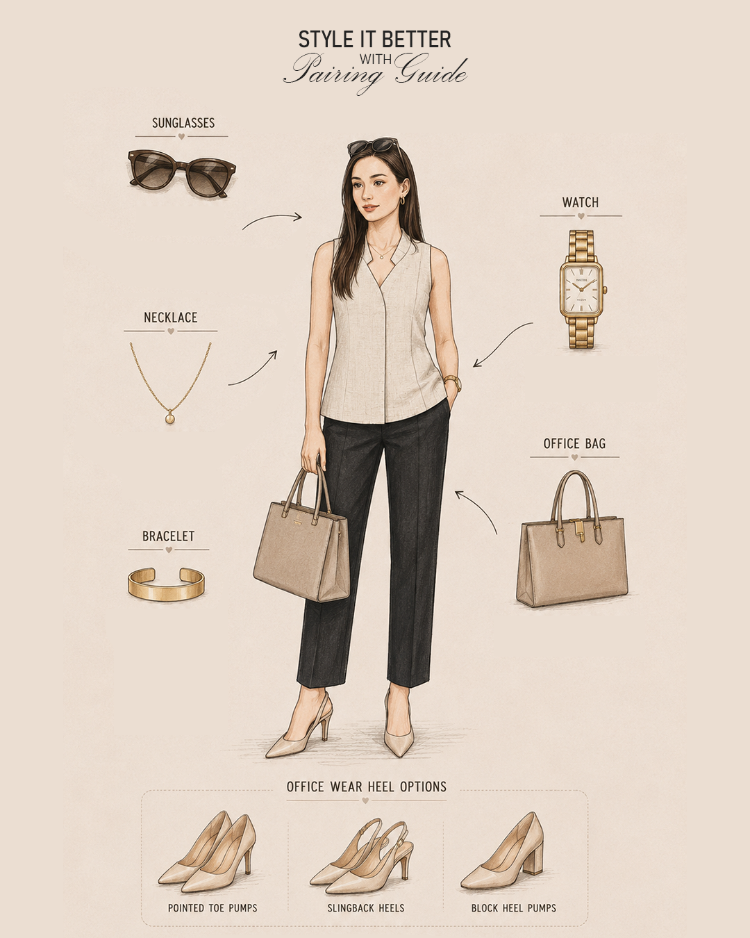 The Serene Collar Top