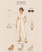 Ivory Breeze Button-Down Set