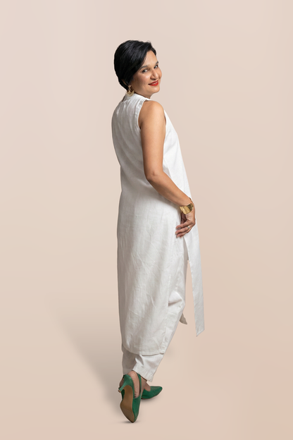 Serene Slit Linen Co-ord