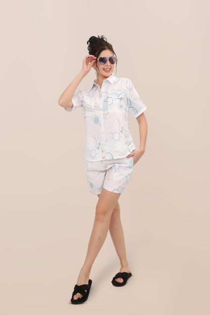 Glossy Scribbles Co-ord Set