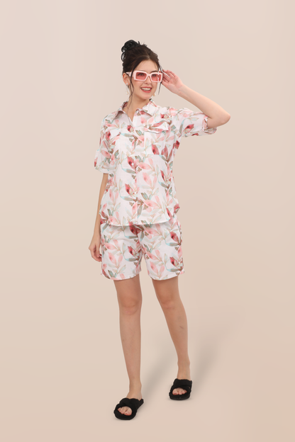 Chic Floral Lounge Set