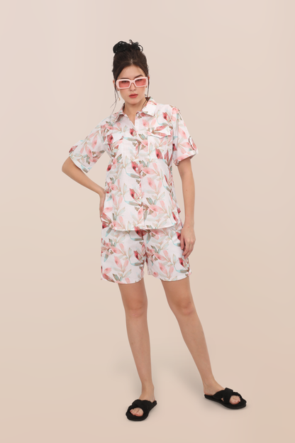 Chic Floral Lounge Set