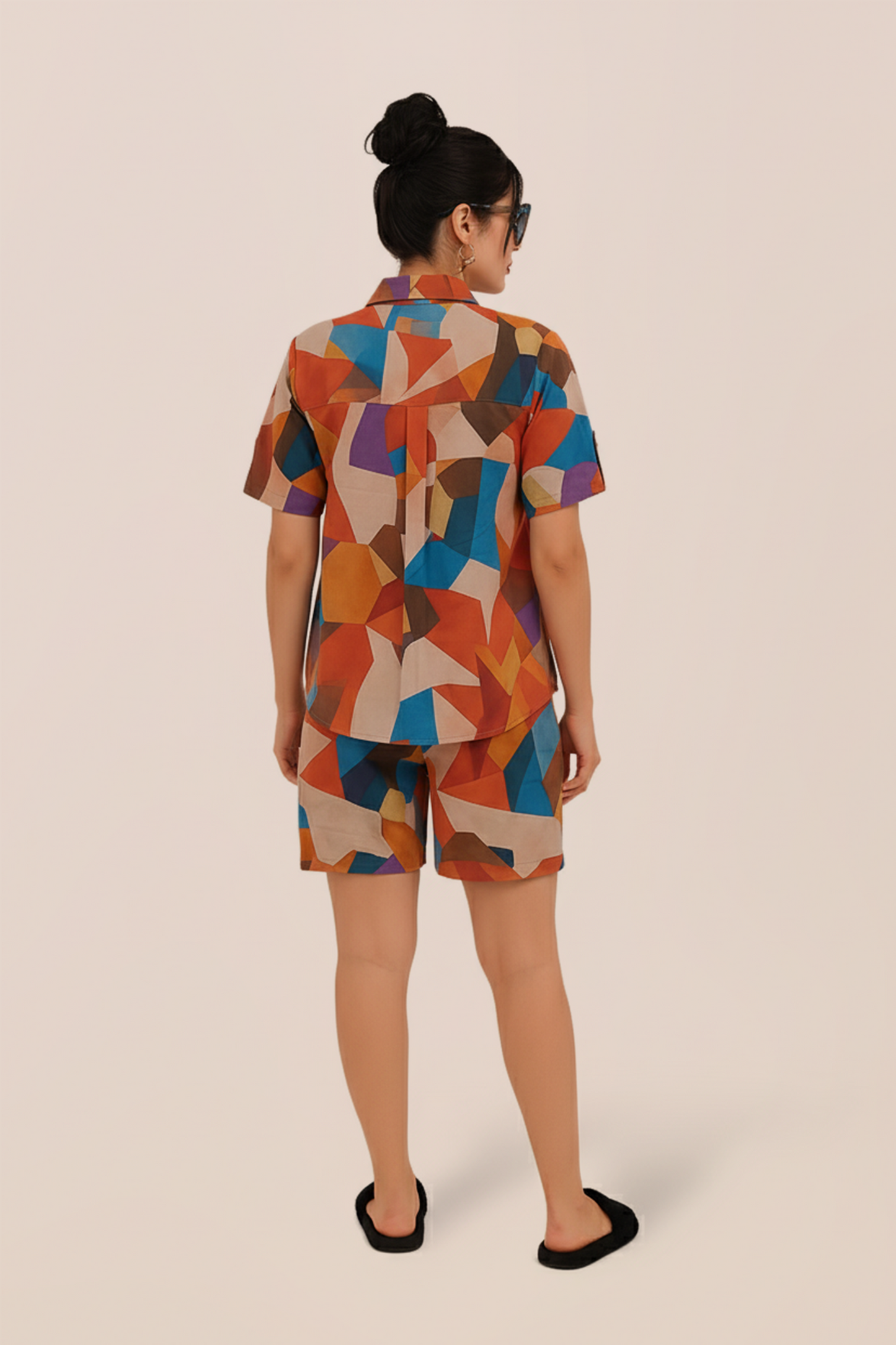 Modern Geometric Lounge Co-ord Set