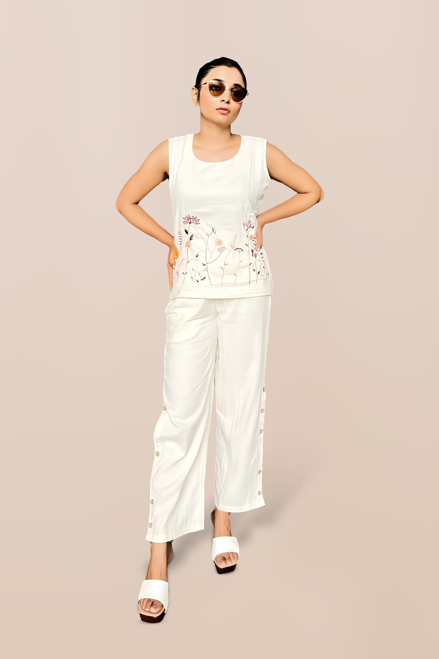 Whisper Meadow – Embroidered Co-ord Set