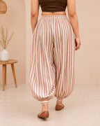 Striped Balloon Pants